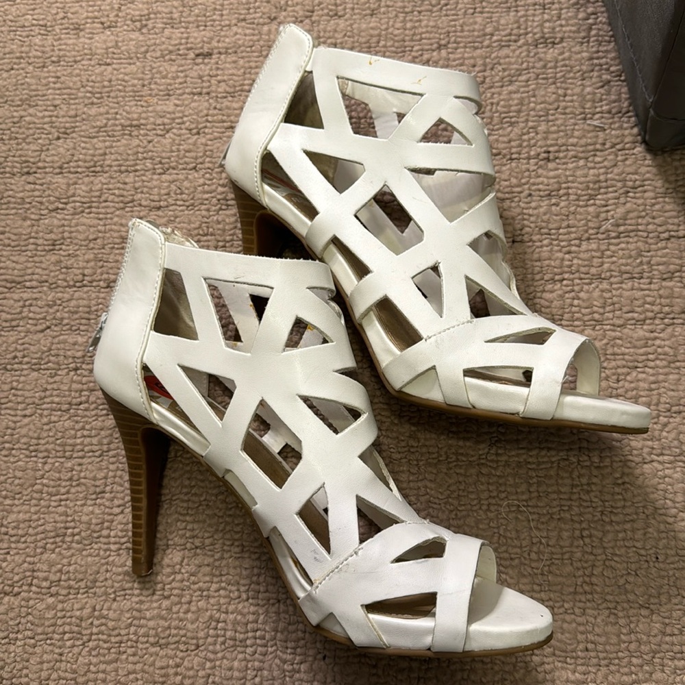 White heels